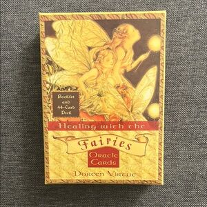 Healing with the Fairies Oracle Cards - Gold